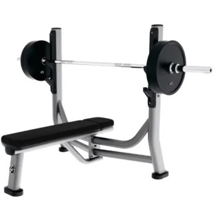 LIFE FITNESS SIGNATURE SERIES OLYMPIC FLAT BENCH - REFURBISHED